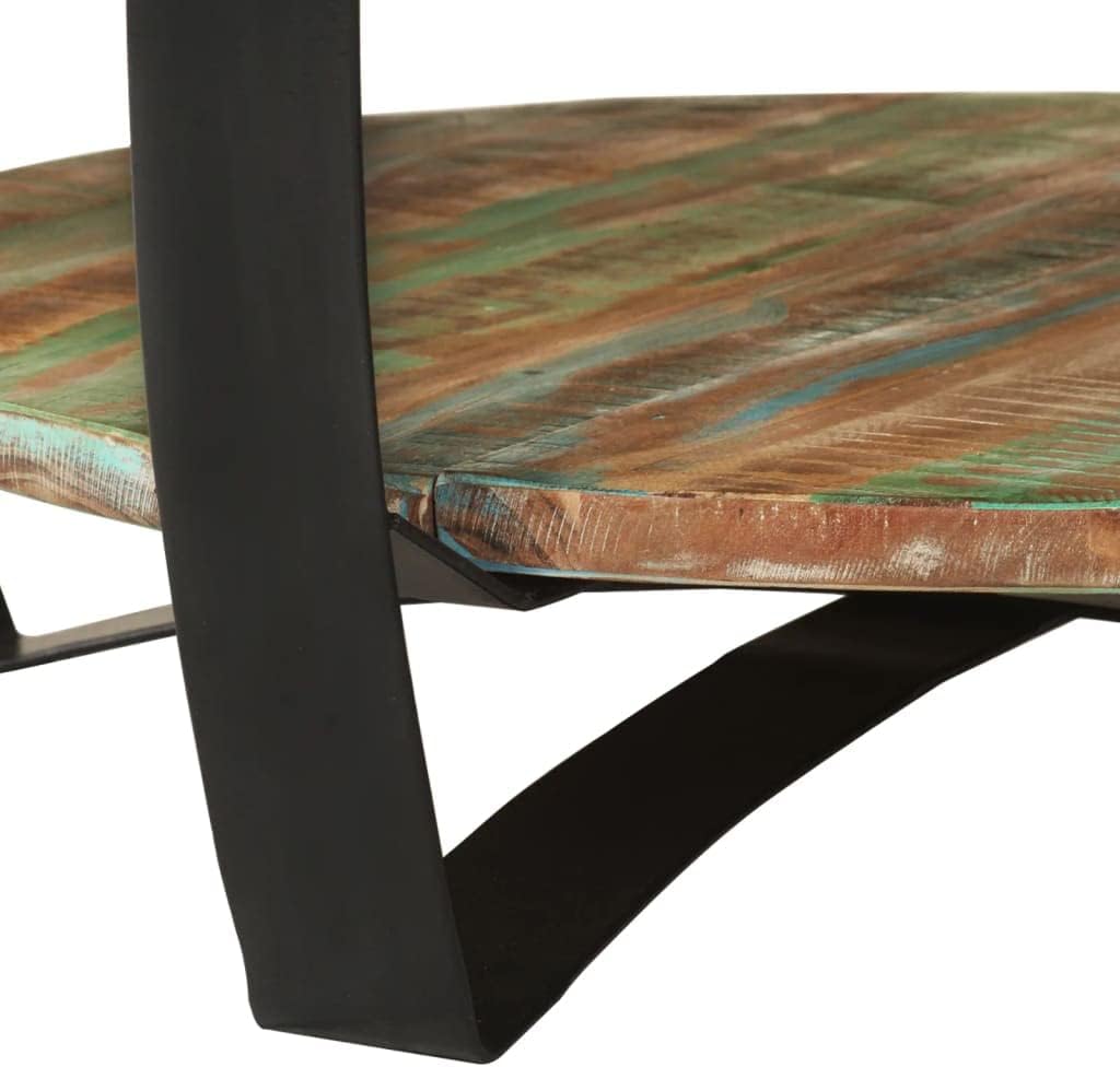 Massivholz Couchtisch Garret aus recyceltem Holz, recyceltes Massivholz, 65 x 32 cm