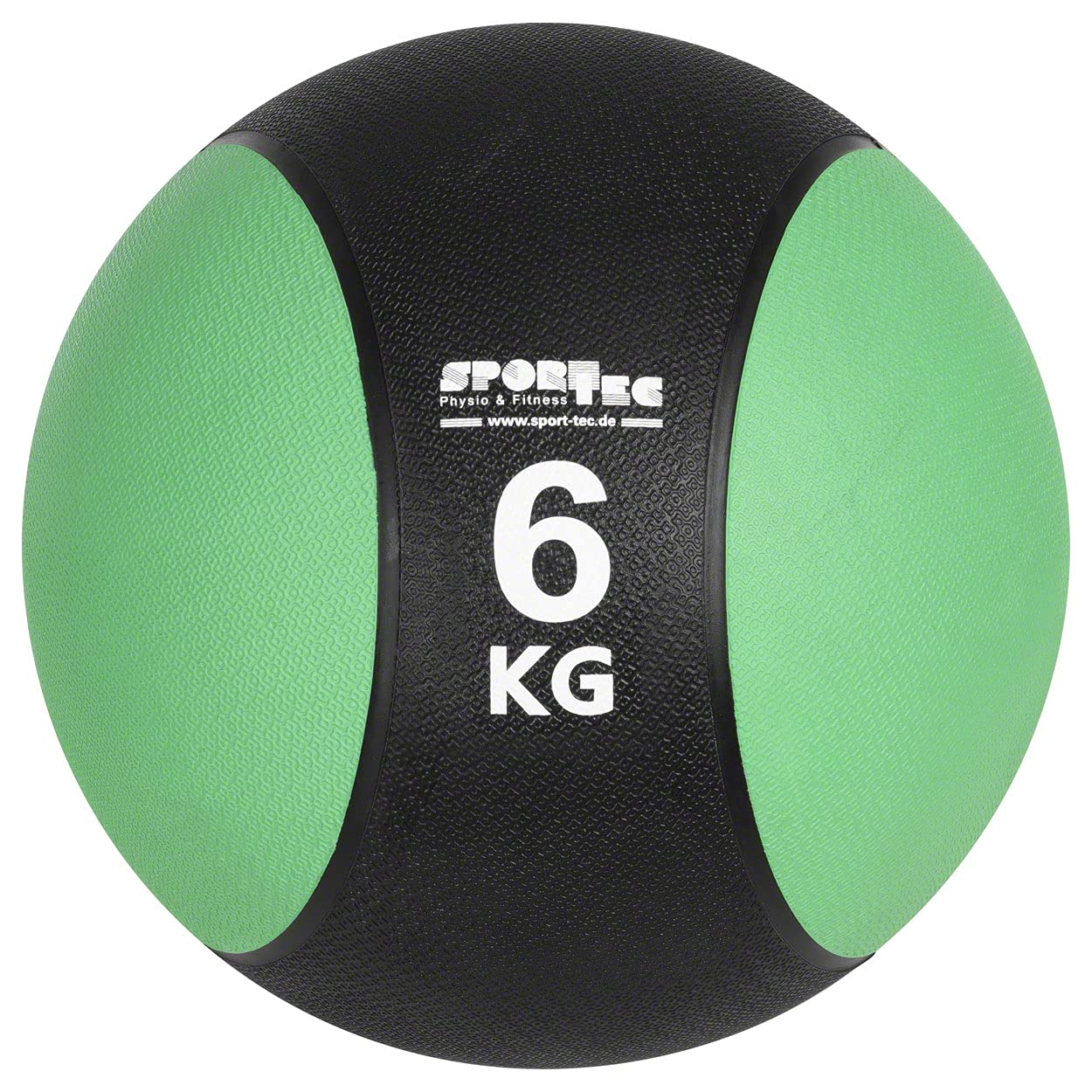 Medizinball, 6 kg / grün