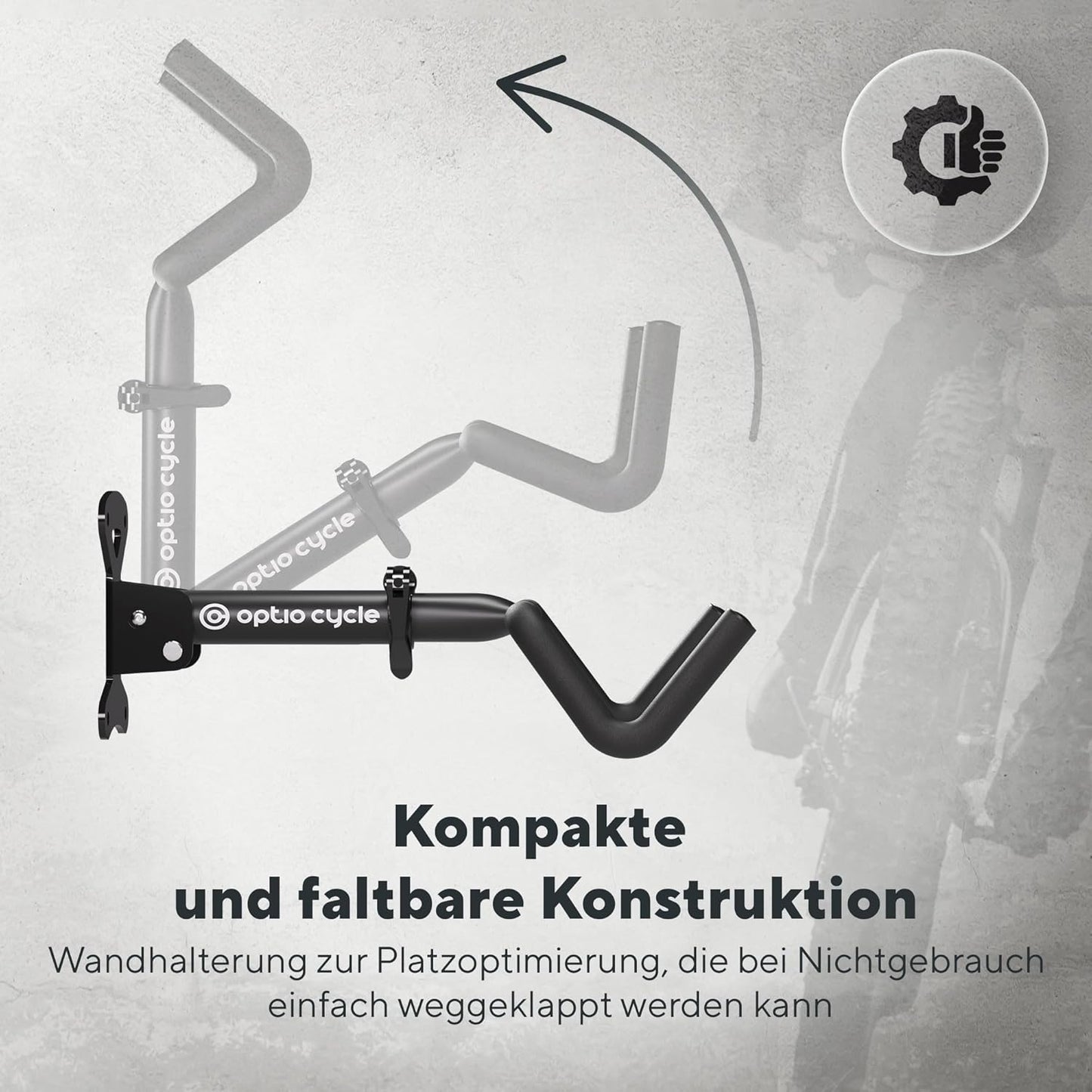 Velowandhalterung, Fahrrad Wandhalterung