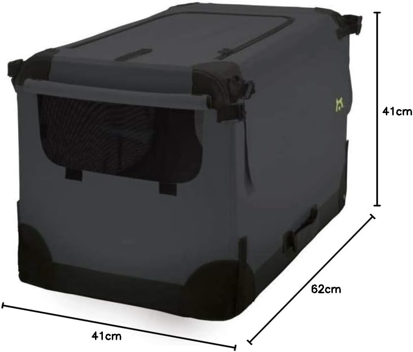 Soft Kennel Hundebox, Anthrazit L 62 x B 41 x H 41 cm
