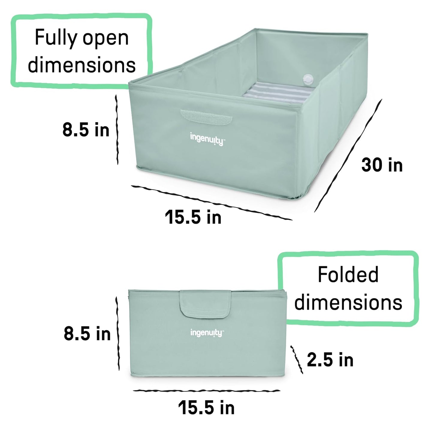 Tuckaway Kleinkinderbadewanne