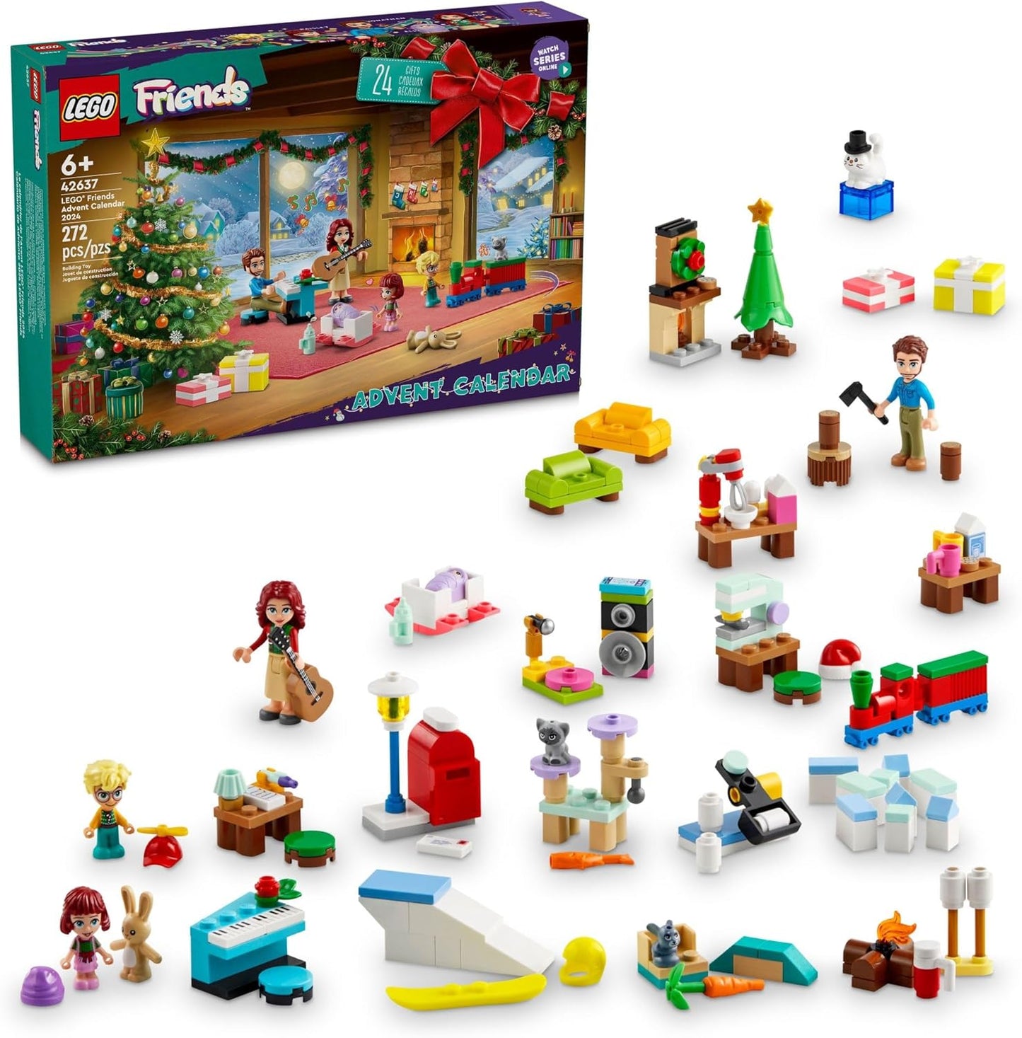 Friends Adventskalender mit Mini-Builds & Minifiguren
