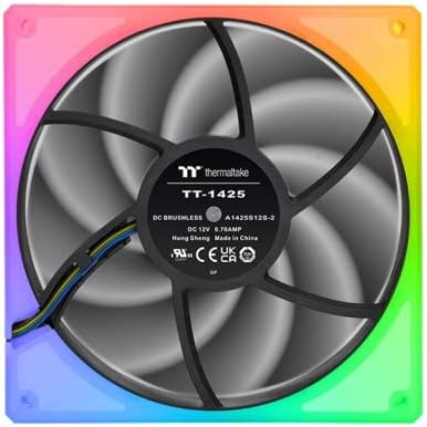 TOUGHFAN 14 RGB High Static Pressure Radiator Fan 140x140x25, Gehäuselüfter, RGB 140mm Black