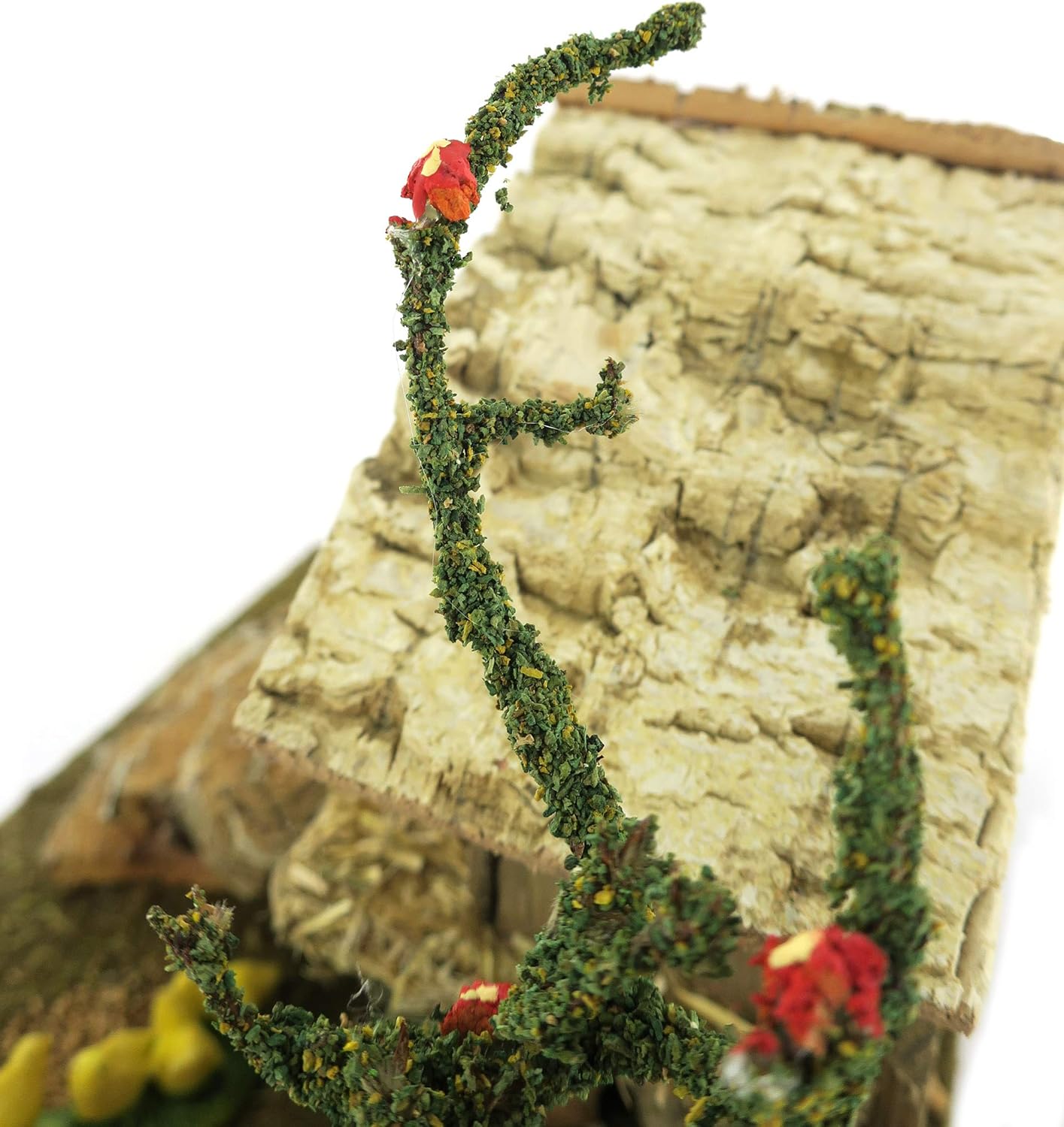 Miniatur Hühnerstall mit Hühnern