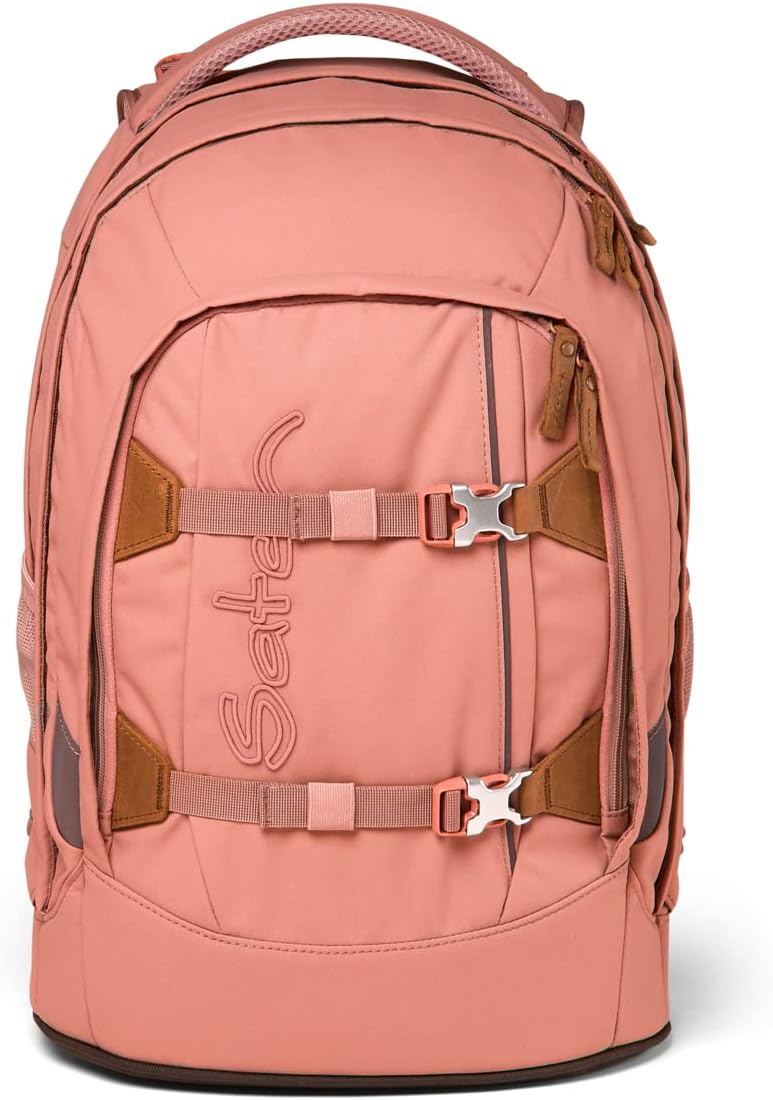 Schulrucksack-Set mit Schlamperbox, Nordic Coral