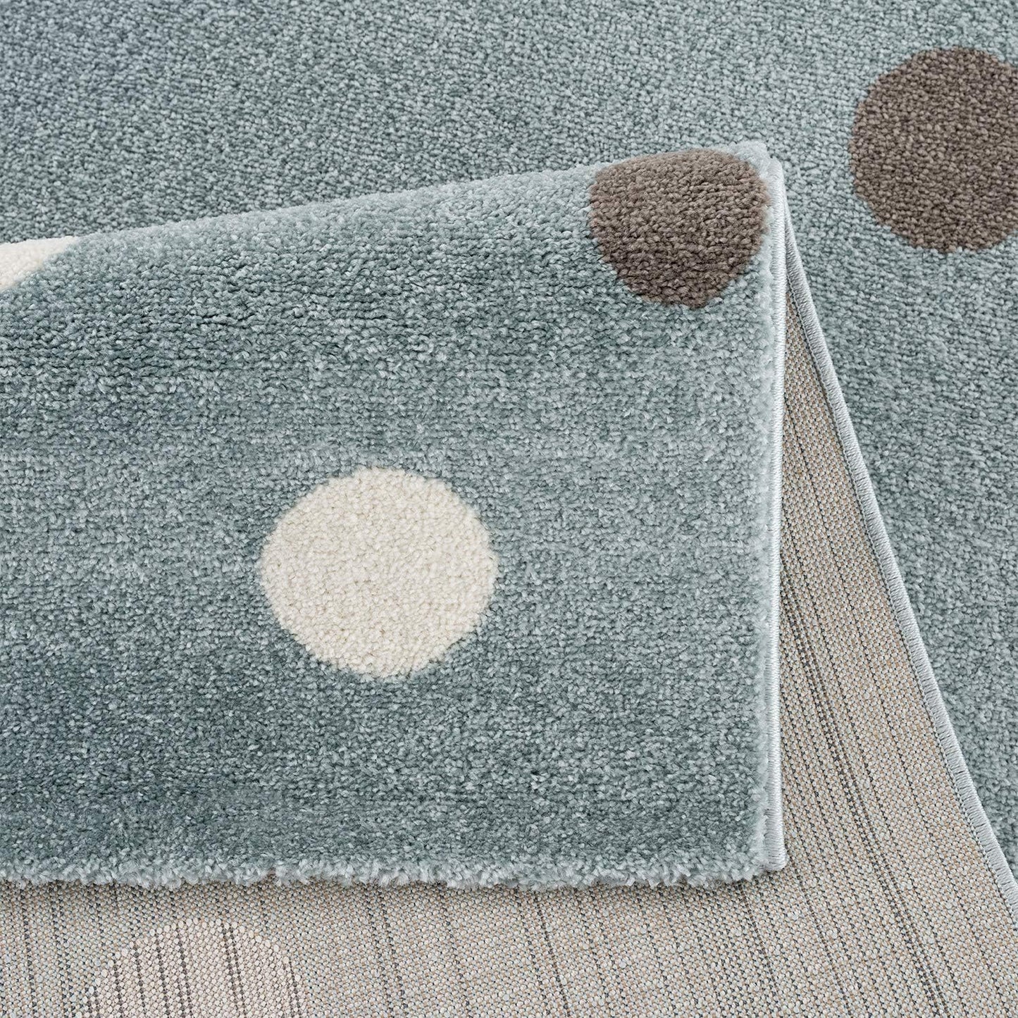 Kinderteppich Dots, 80 x 150 cm (Rechteckig) Mint