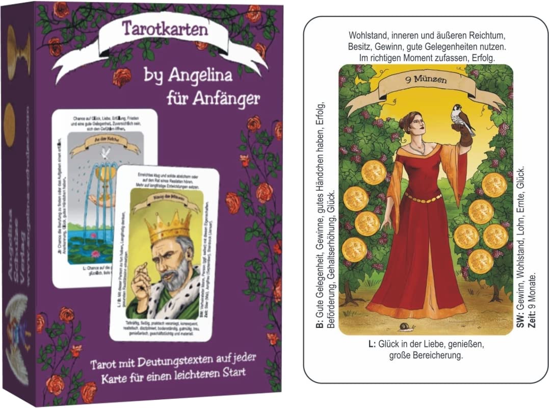 Tarotkartenset für Anfänger, Taschenbuch