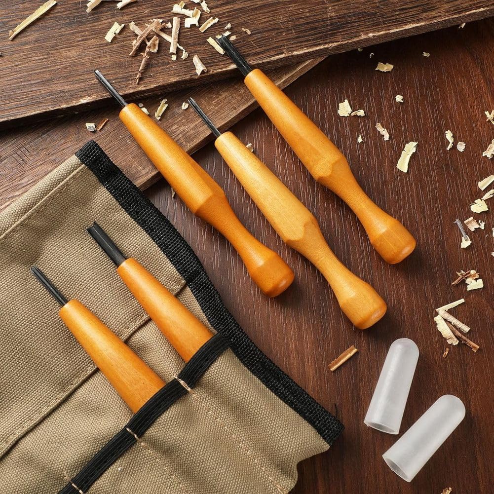 Linoleum- und Holzschnitzwerkzeug-Set