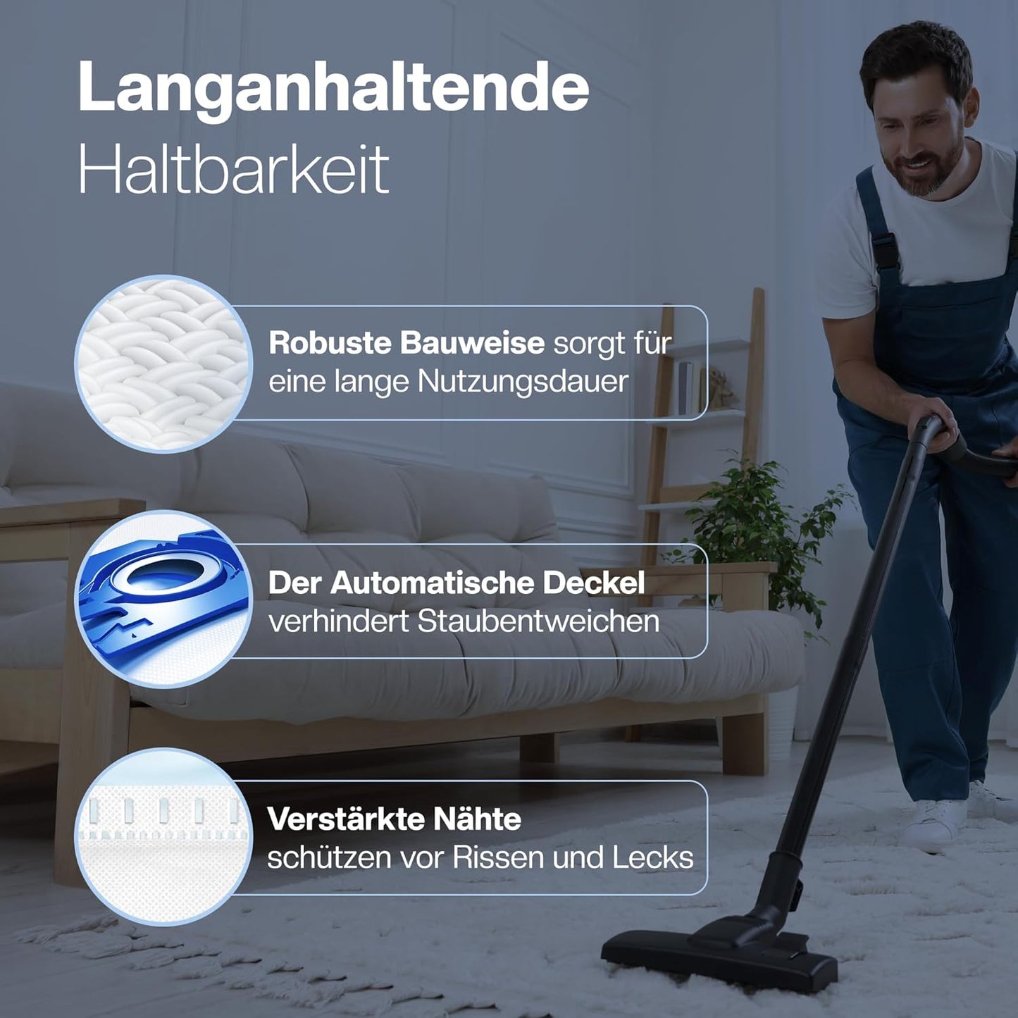 Staubsaugerbeutel-Set