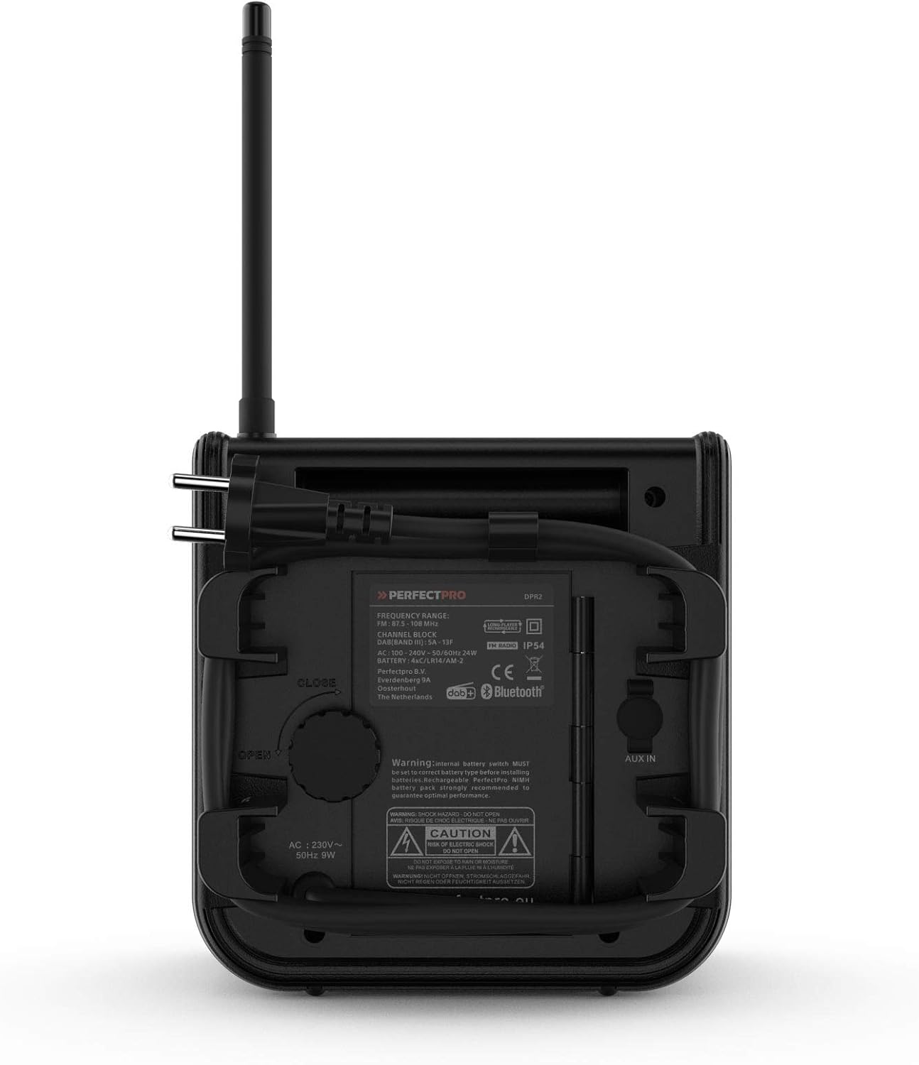 Baustellenradio DABPRO mit DAB+ und Bluetooth