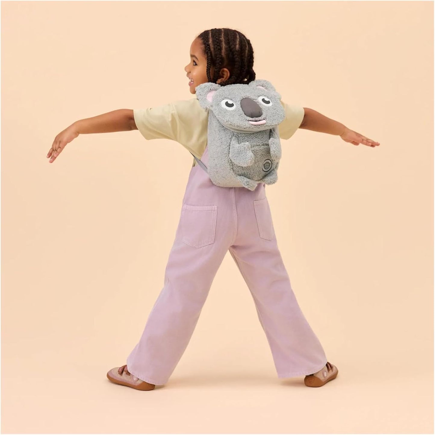 Kindergartenrucksack Kleiner Freund, Einheitsgrösse Kuschel Koala - Grau