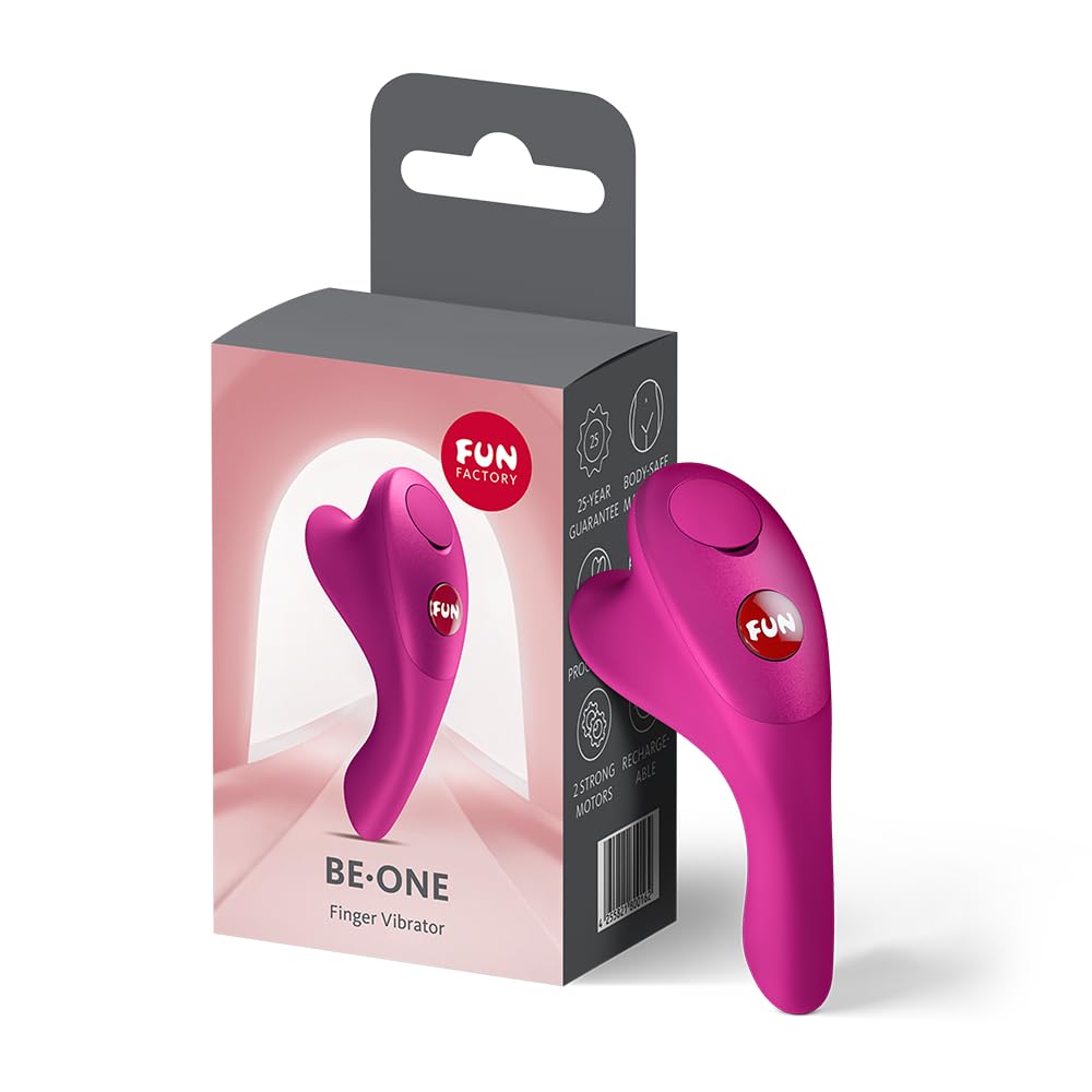 Be·One Fingervibrator mit Doppel-Motor, Pink