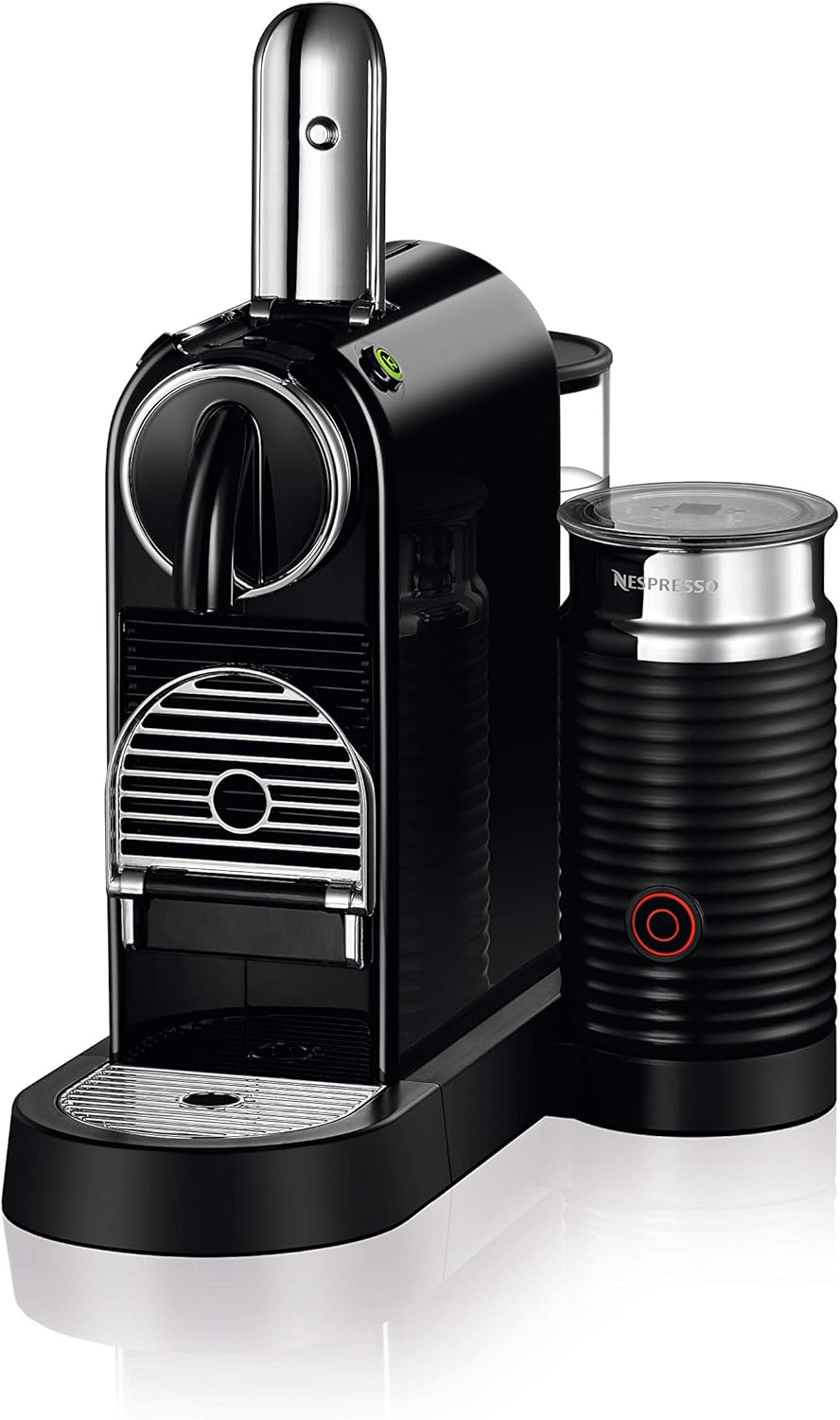 Kaffeemaschine mit Milchaufschäumer, Citiz mit Aeroccino|Schwarz