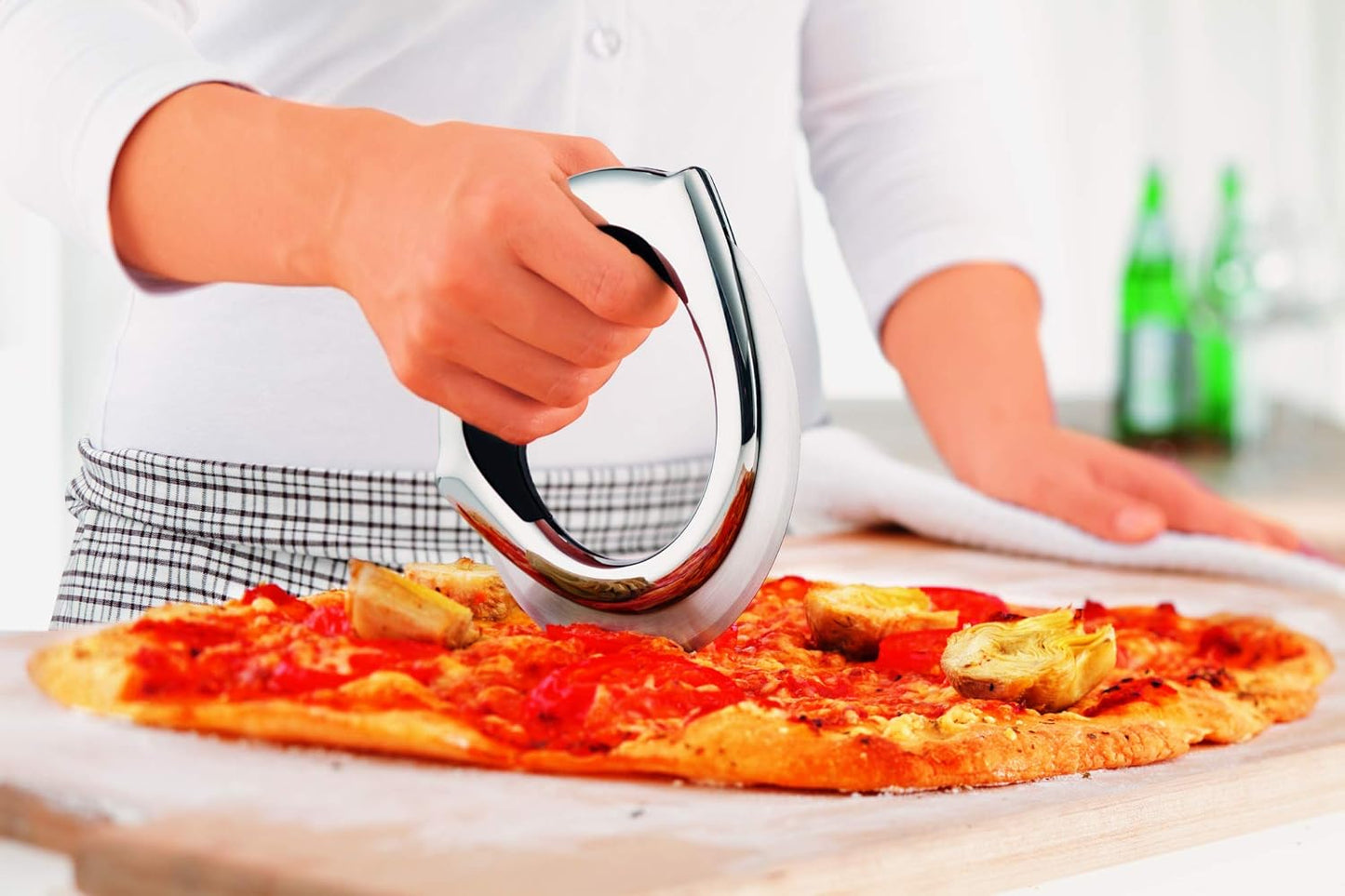 Pizzarad mit ergonomischem Griff, Pizzarad
