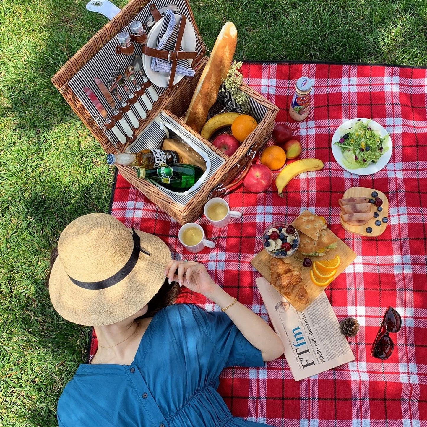 Wicker Picknick Set