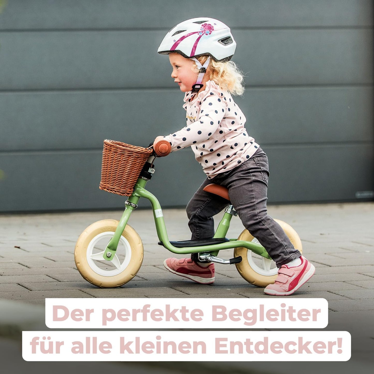 Laufrad LR M Classic für Kinder ab 2 Jahren, Retro-Rosé Einheitsgrösse