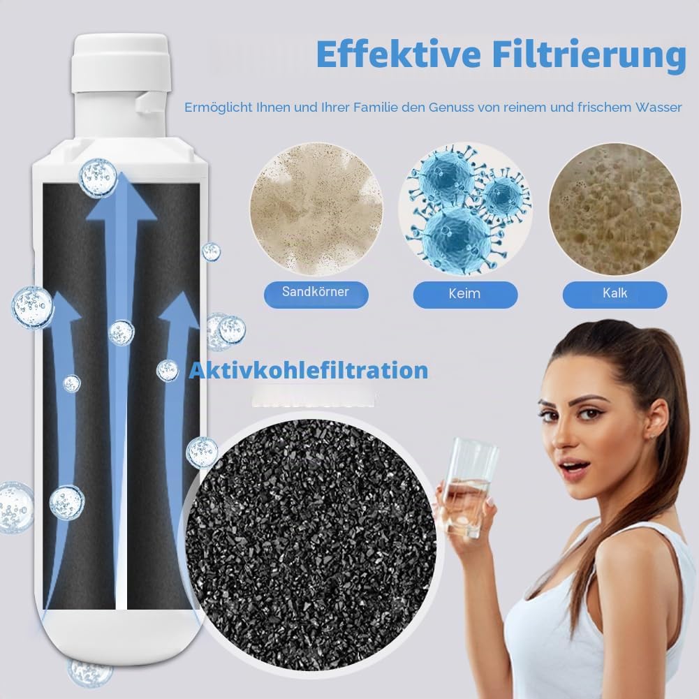 Wasserfilter für Kühlschrank, 3 Stück, 3 Stück/Set