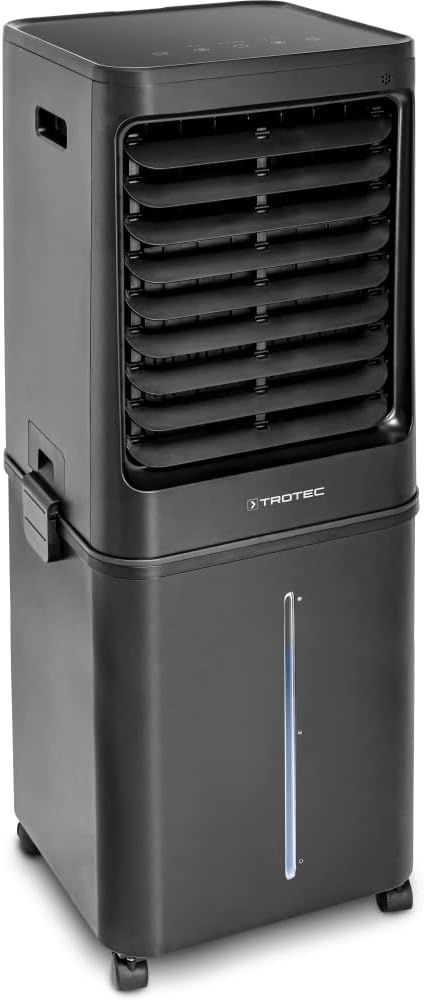 4-in-1 mobiler Luftkühler PAE 80 mit Timer & Nachtmodus, 60 l Schwarz