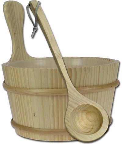 3-teiliges Saunakübel-Set