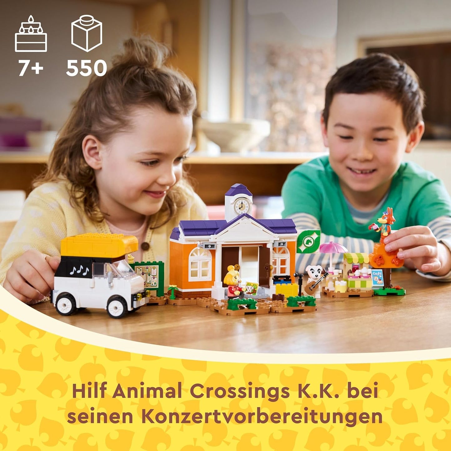 Animal Crossing K.K. spielt auf dem Festplatz