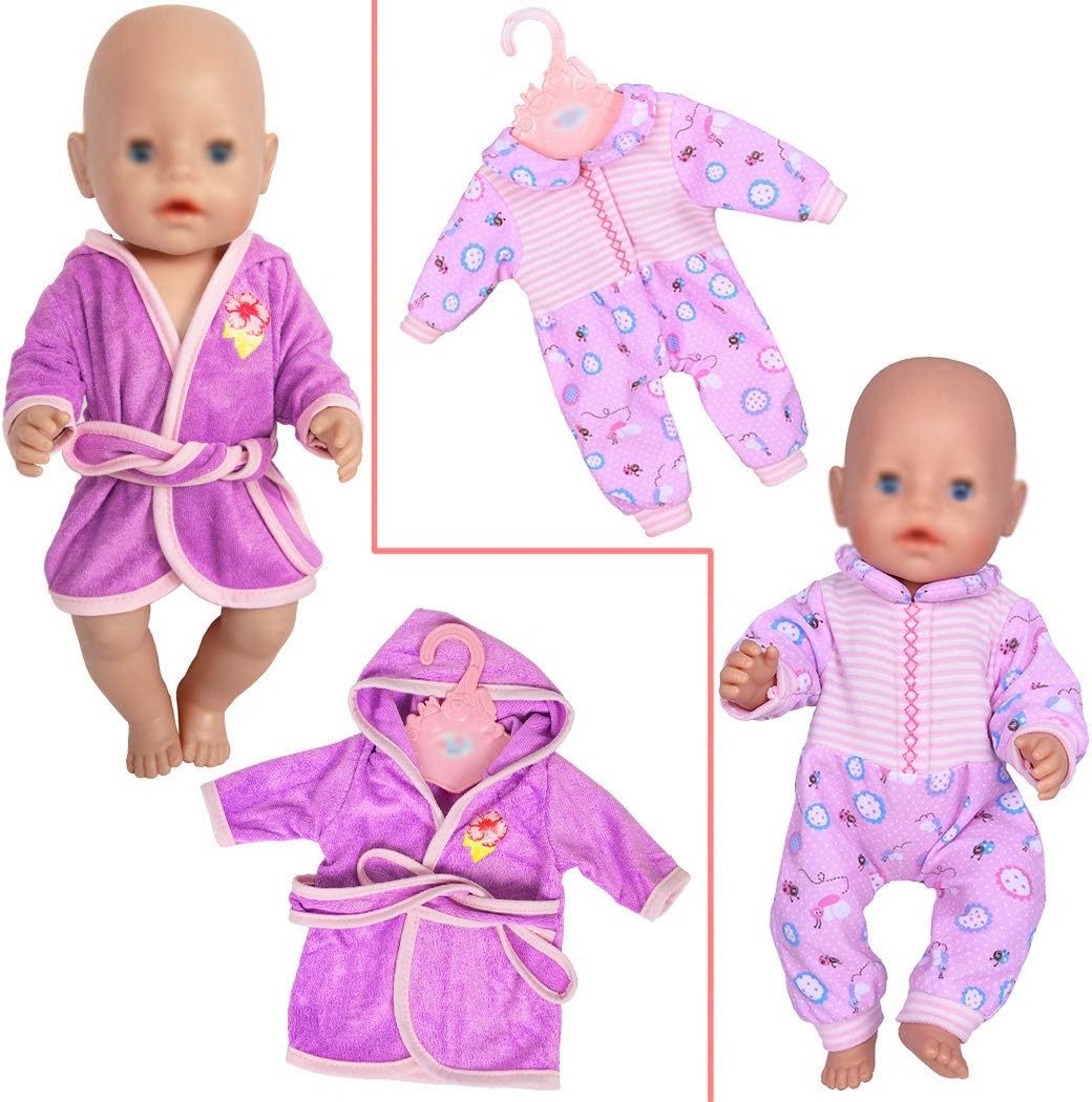 10 Sets Puppenkleider