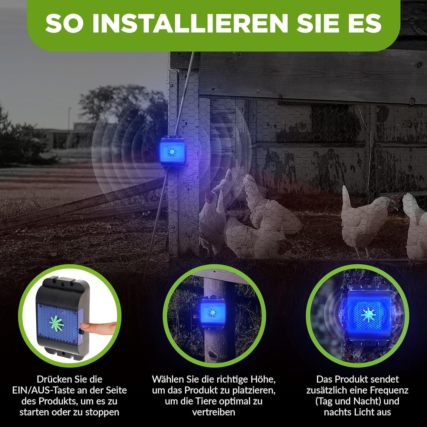 Tier- und umweltfreundliche Vertreibung, 2