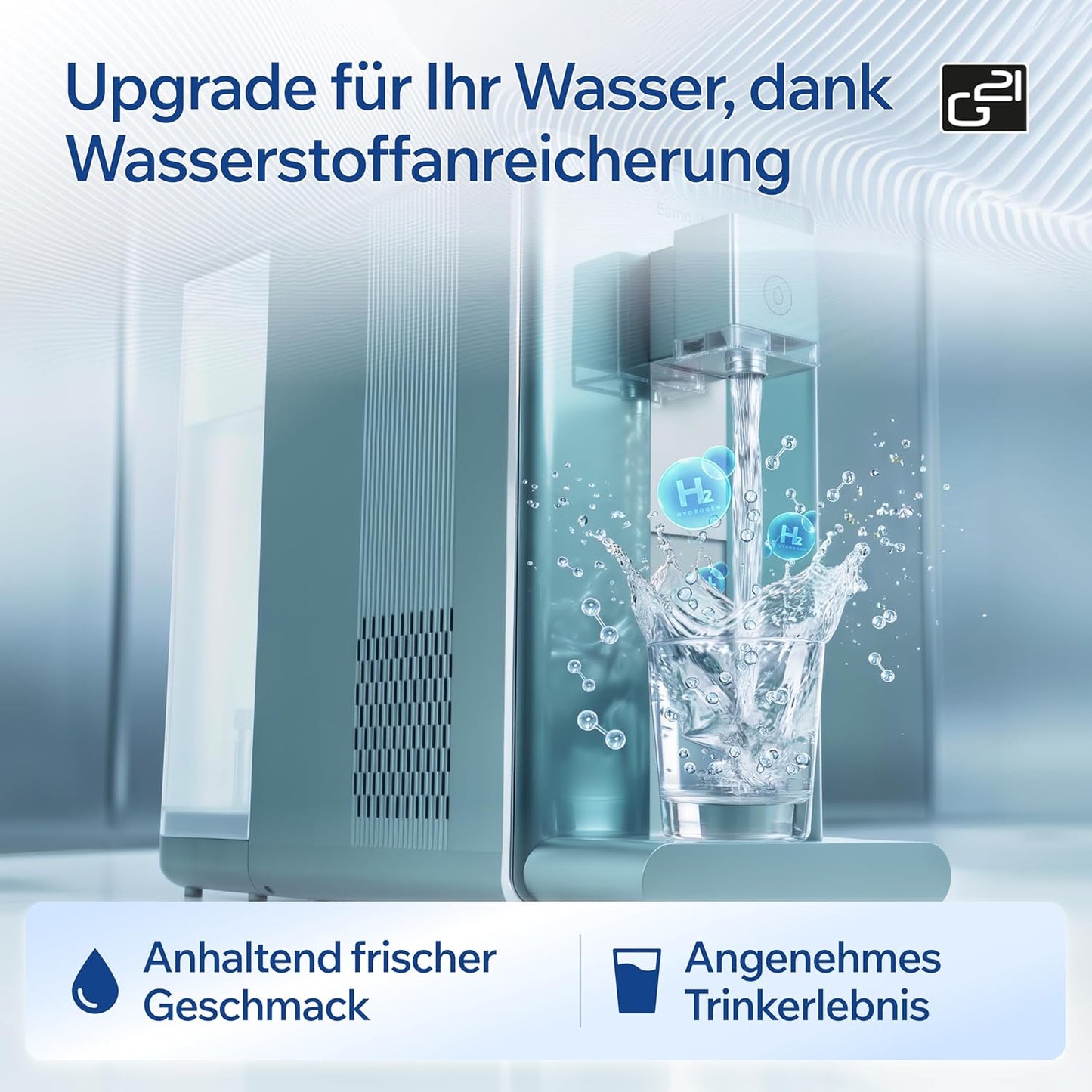Osmo Pro Osmoseanlage mit Wasserstoff- & Heisswasserfunktion, Osmo Pro