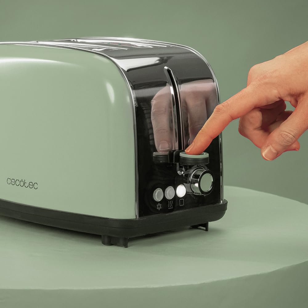 Toaster Toastin Time, 2 Kurze Schlitze + Stäbe Green