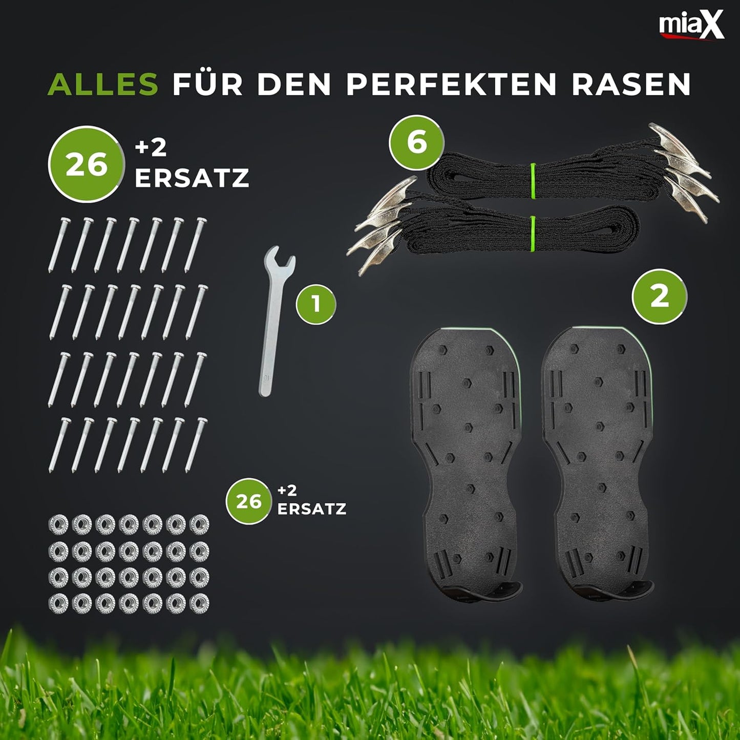 Rasenbelüfterschuhe
