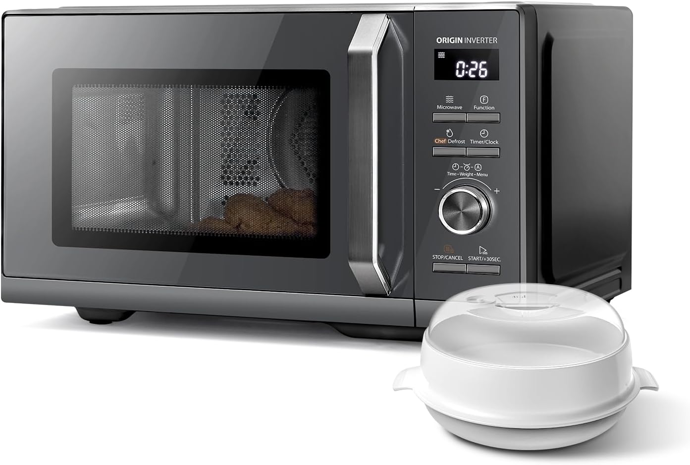 6-in-1 Mikrowellenherd mit Grill und Heissluft, 26L 6-in-1 Air Fry