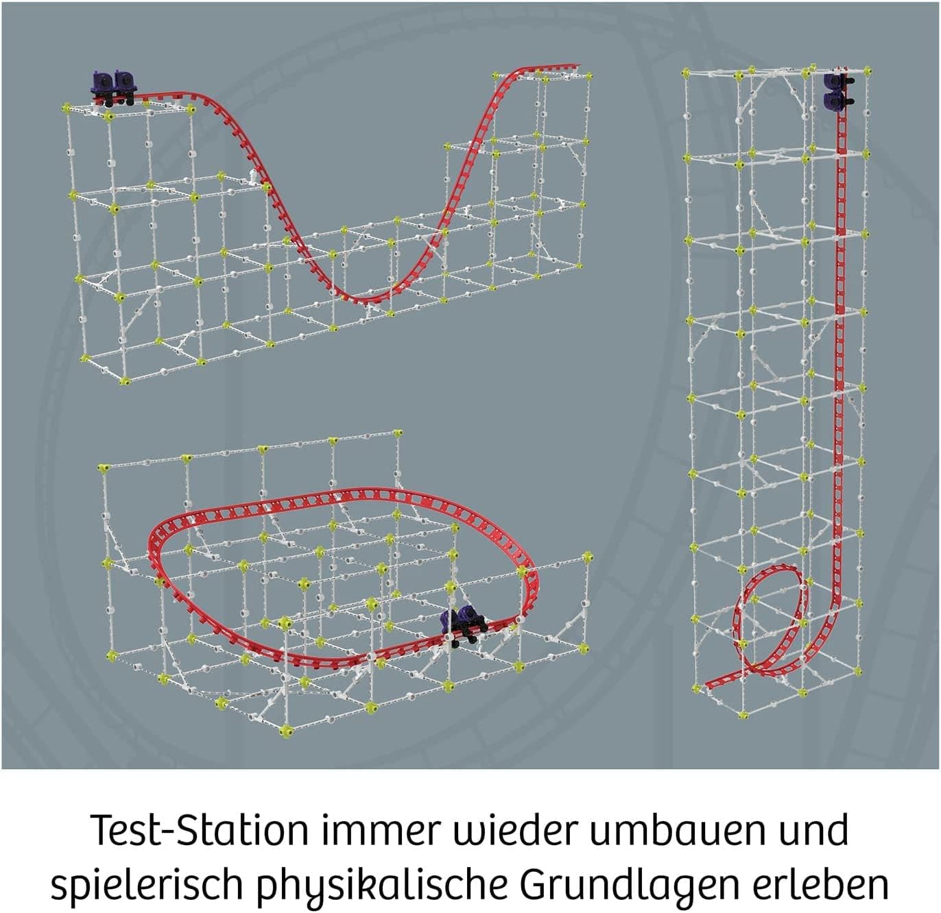 Roller Coaster-Konstruktion, Experimentierkasten