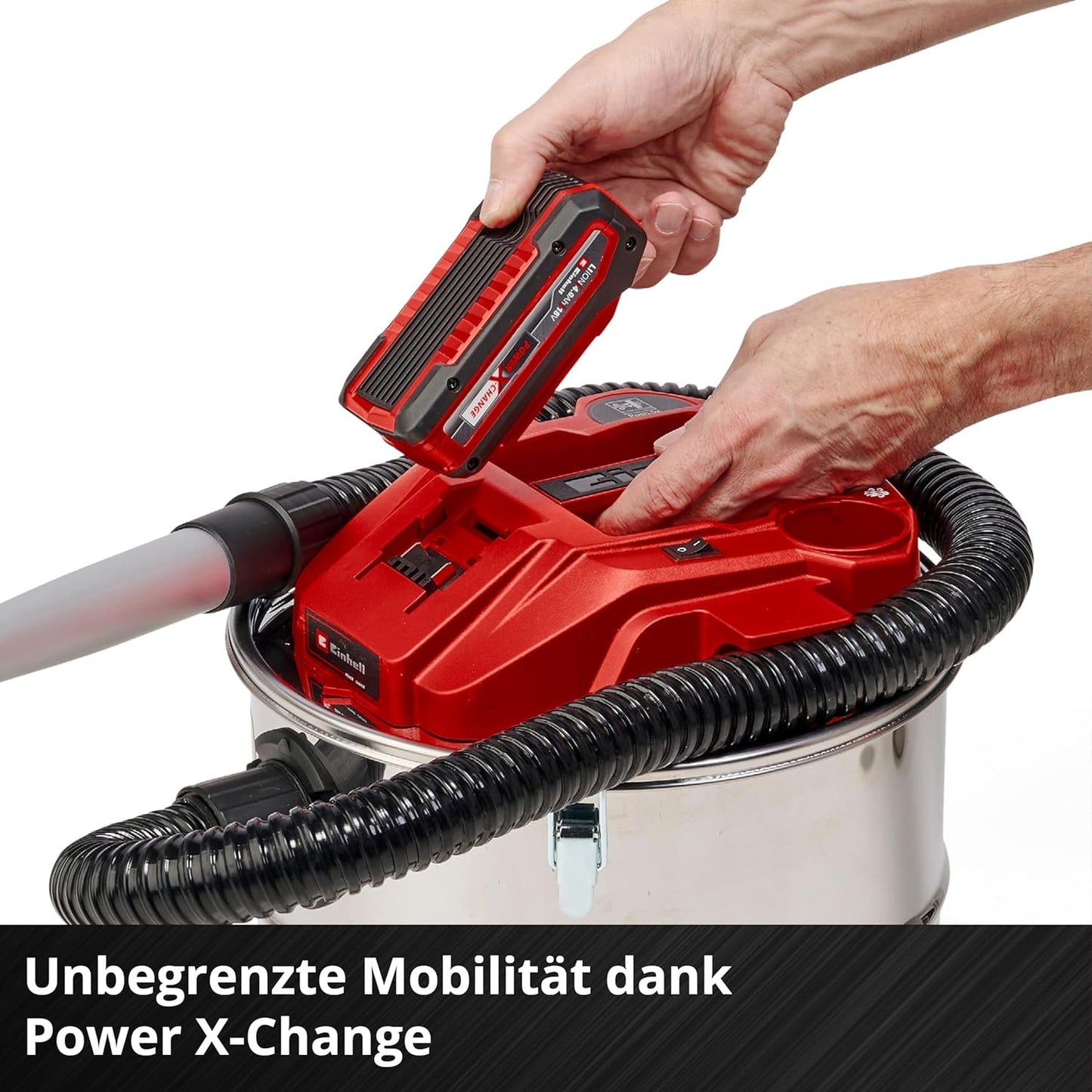 Aschesauger TE-AV 18/15 C-Solo, ohne Akku und Ladegerät