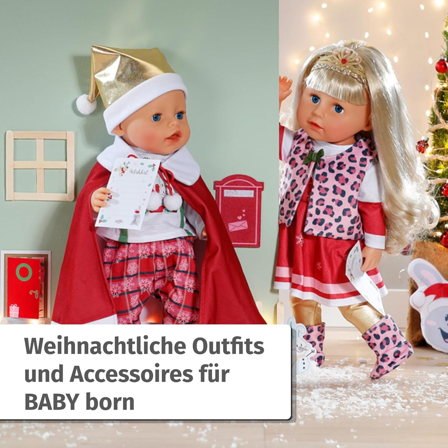 Adventskalender mit Puppenkleidung und Accessoires, 2024