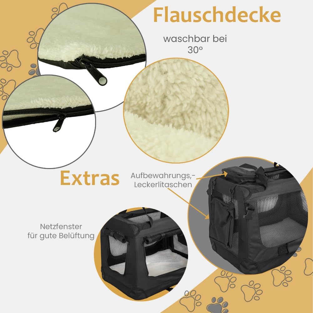 Faltbare Transporttasche, L (70 x 52 x 51 cm)