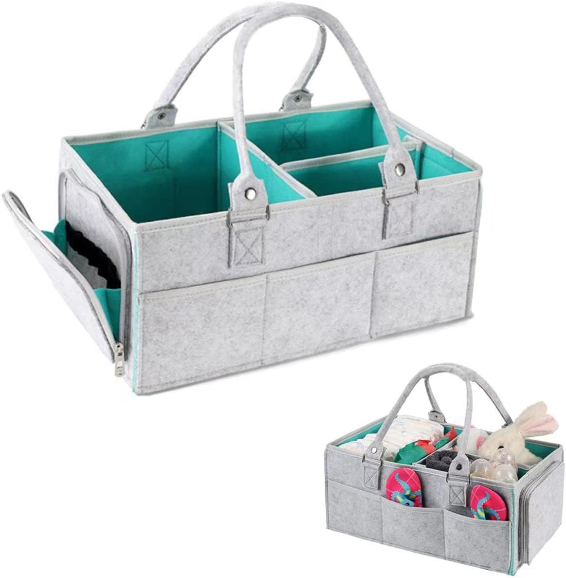 Faltbarer Baby-Windel-Caddy Organizer