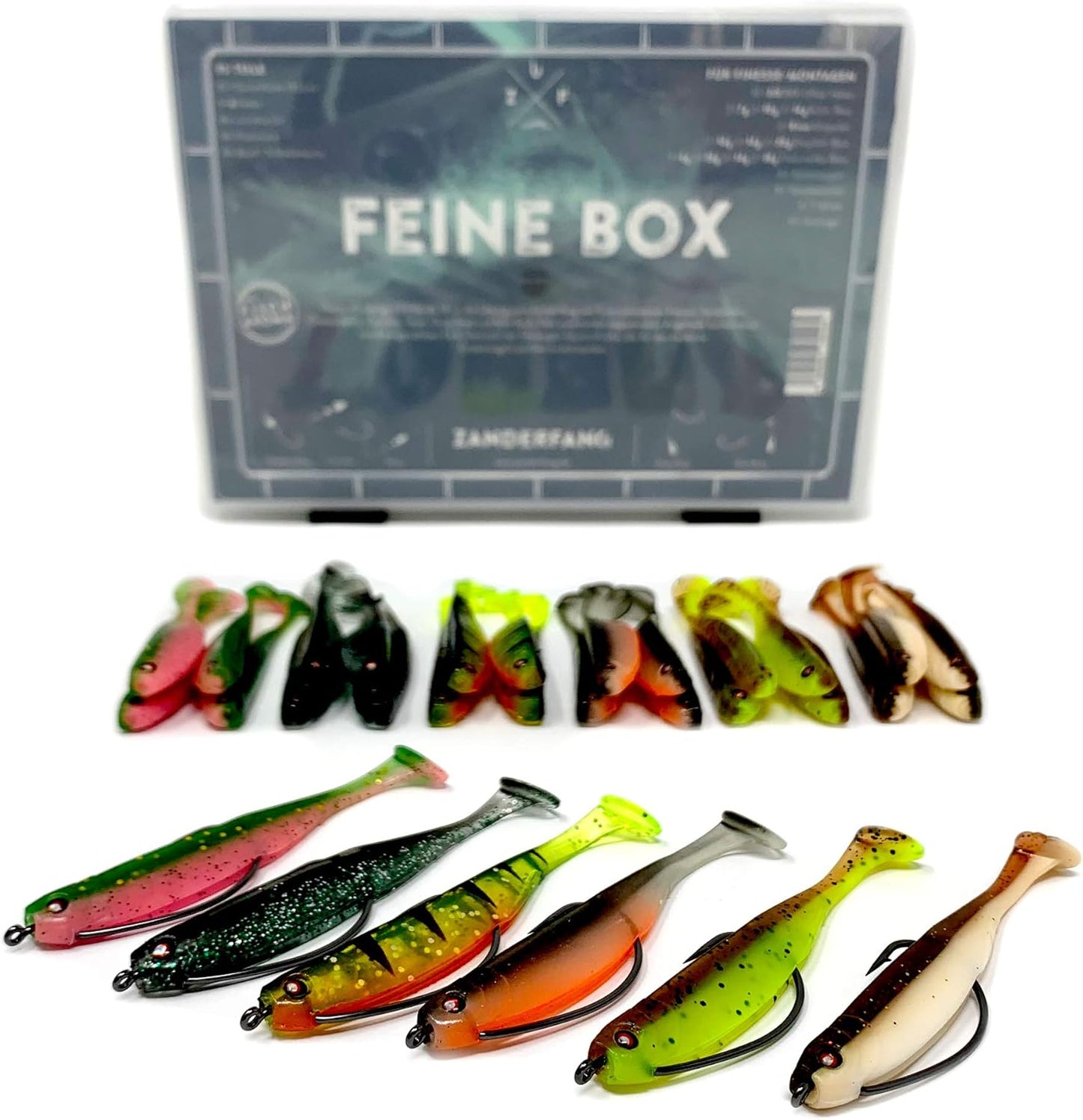 Finesse Angelset für Zander & Barsch