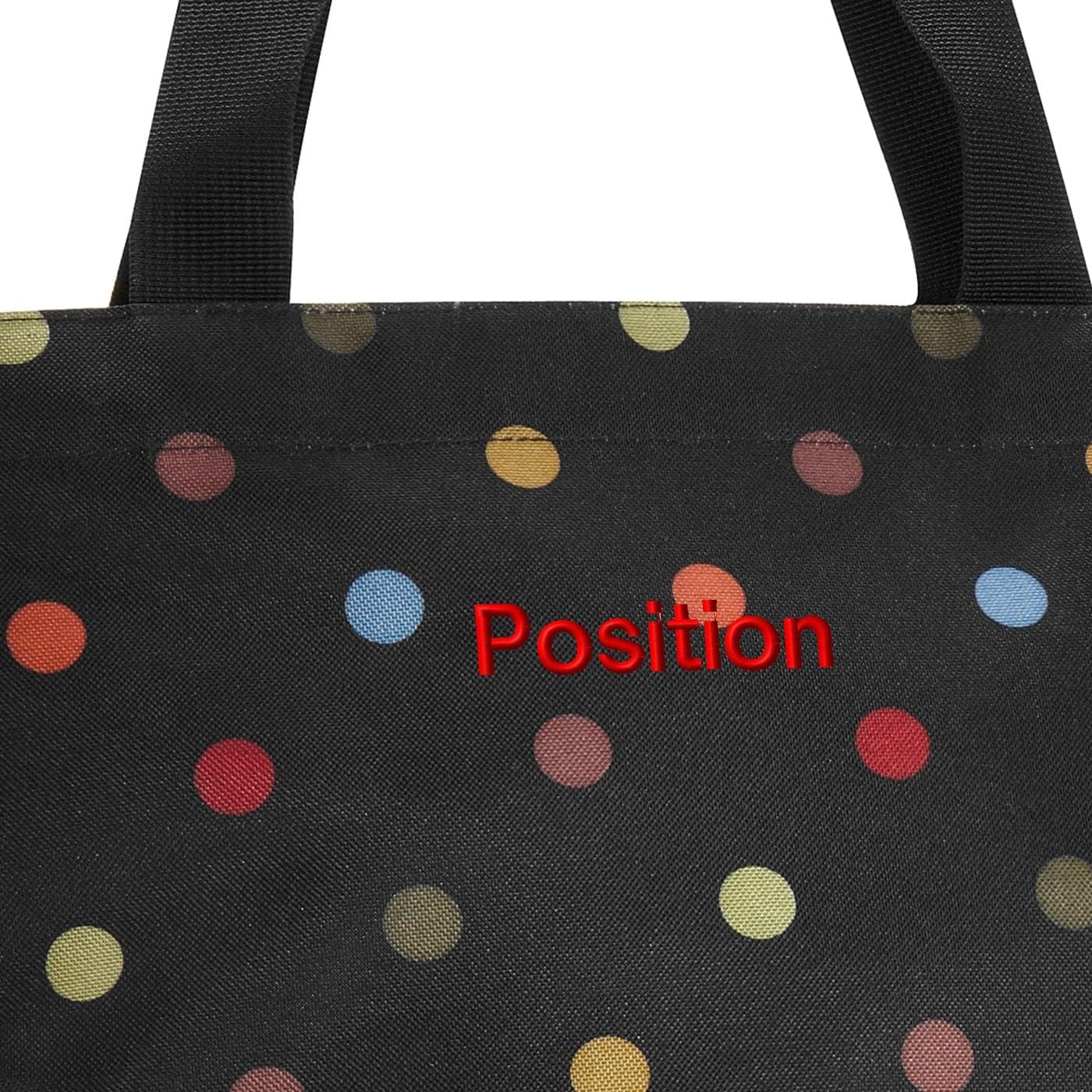 Geräumiger Shopper, Dots