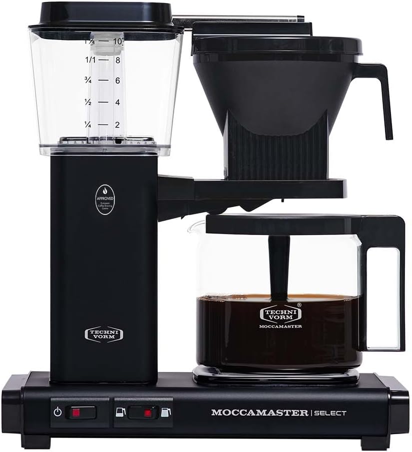 KBG Select Filterkaffeemaschine, Matt Black Single