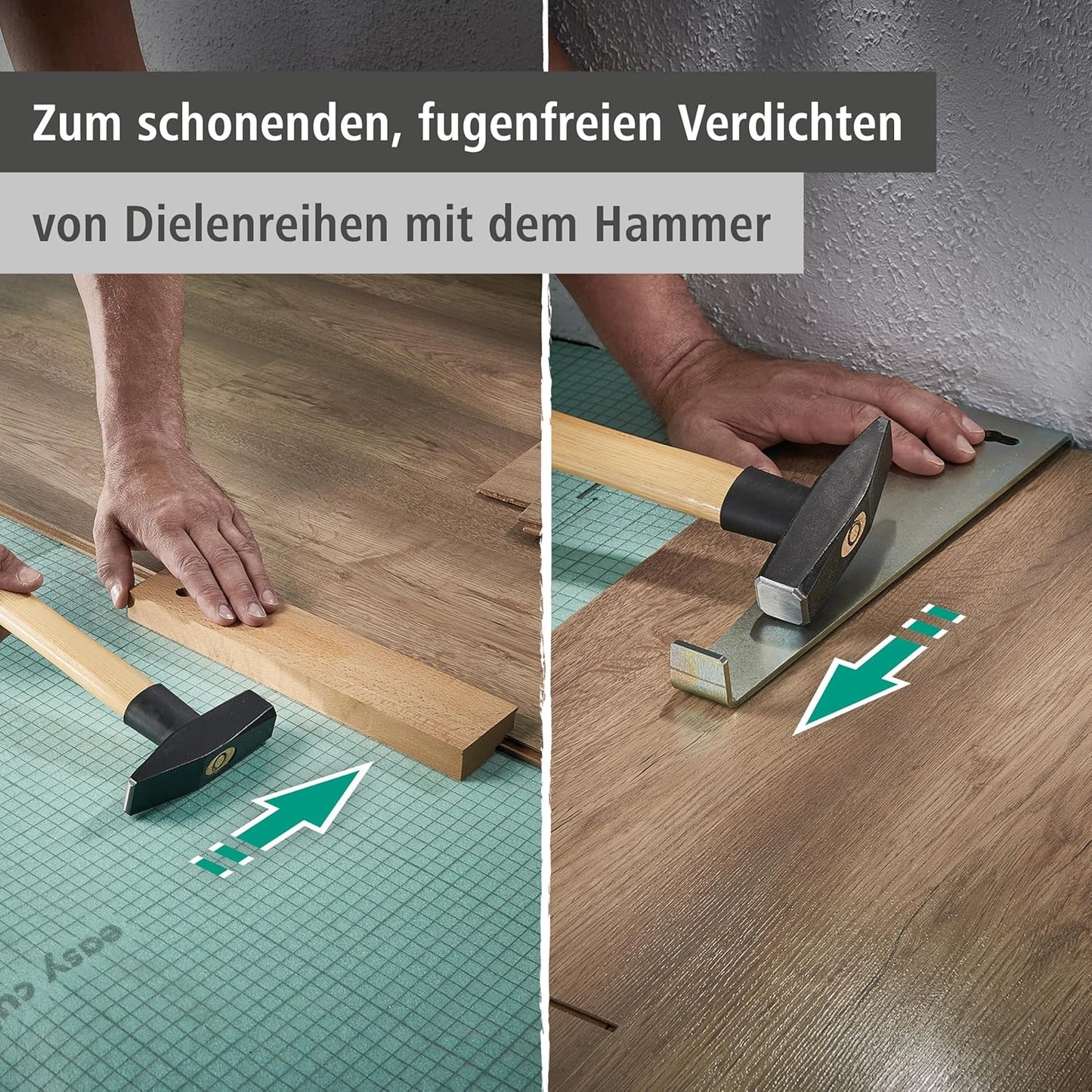Laminat-/Designboden Verlege Set, Geling-Set