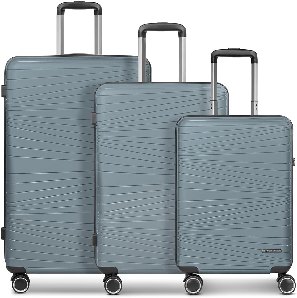 3-teiliges Hartschallenkofferset - Dallas 3.0, Kofferset (3-teilig) Grey