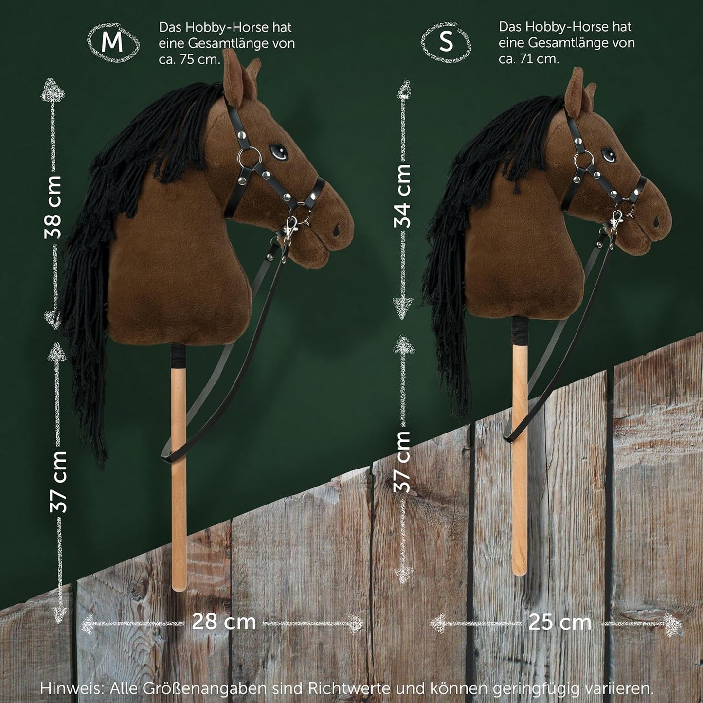 Hobby Horse Blaze mit Halfter und Trense, Blaze Small