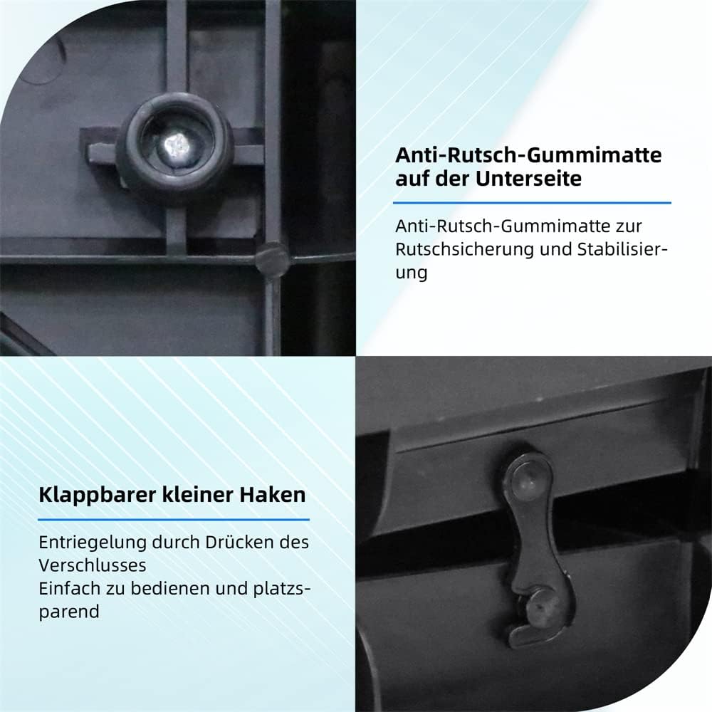 Klappbare Hunderampe mit Anti-Rutsch-Belag