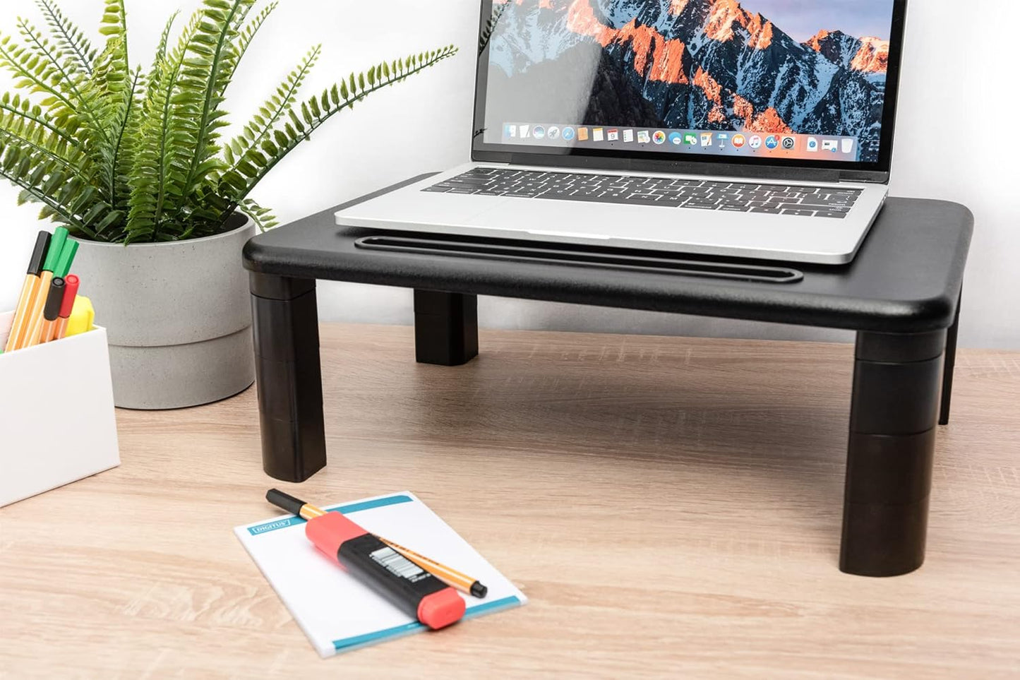 Ergonomische Monitor-Erhöhung, Monitorerhöhung - modular