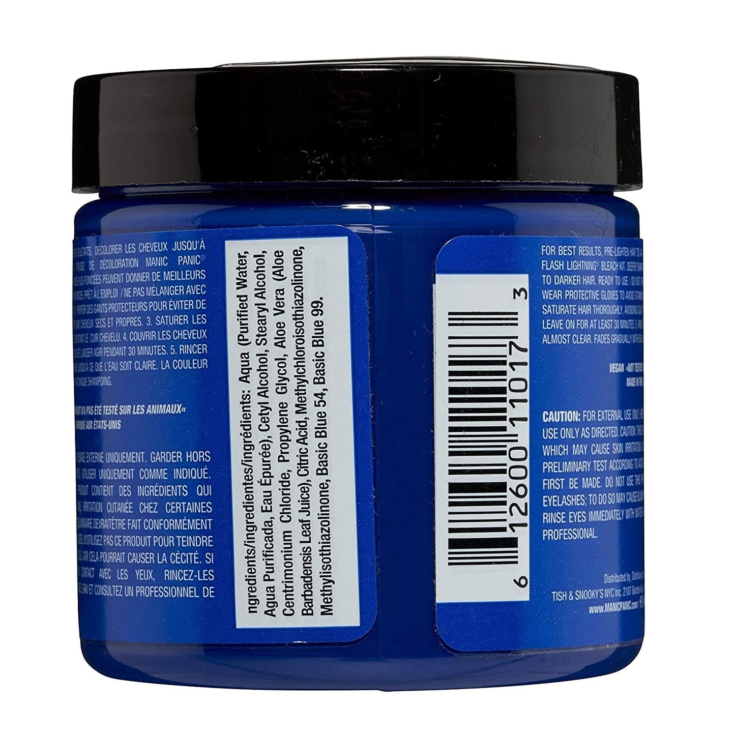 Halbpermanente Haarfarbe, Bad Boy Blue 118 g (1er Pack)