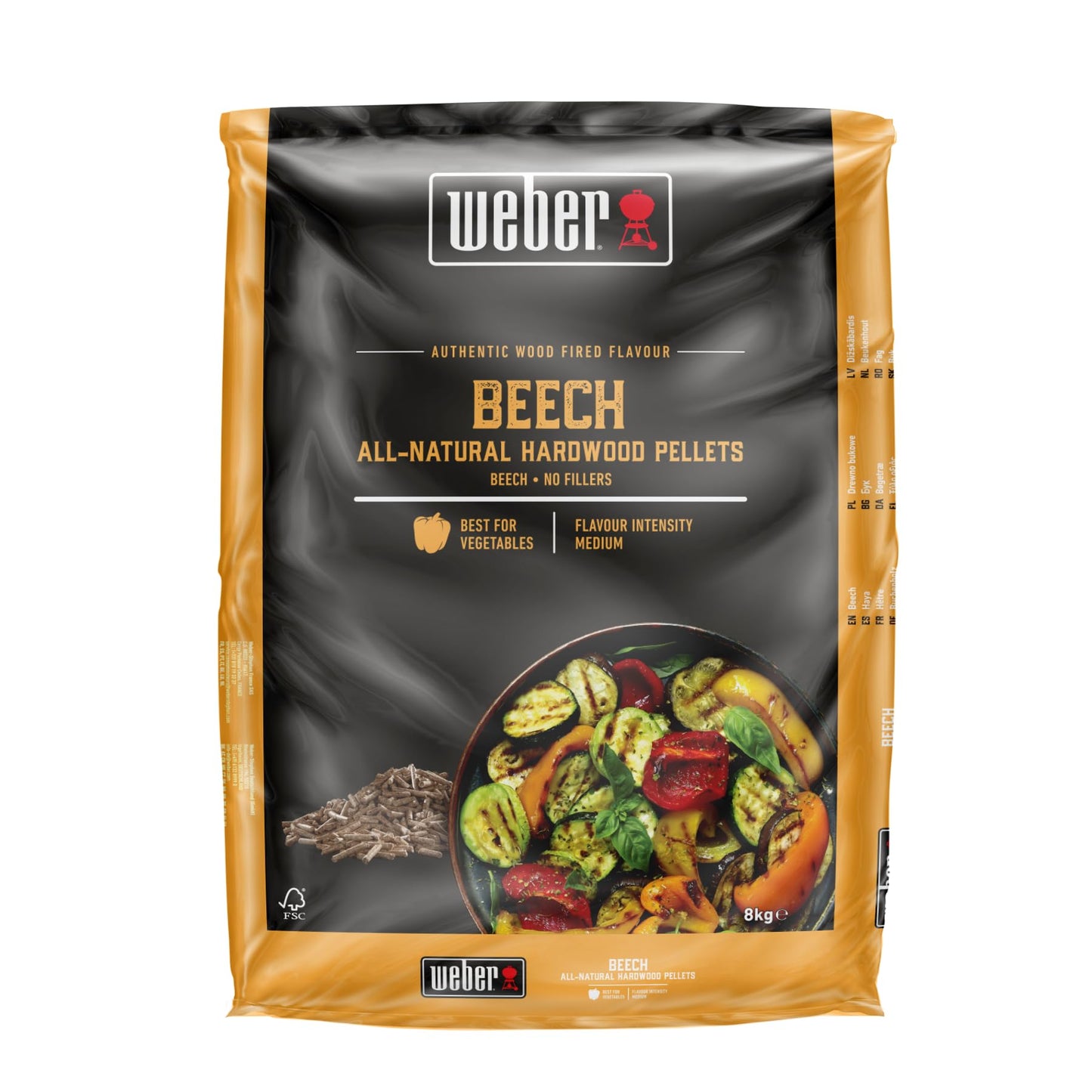 SmokeFire Holzpellets Buche - 8 kg FSC, Buche