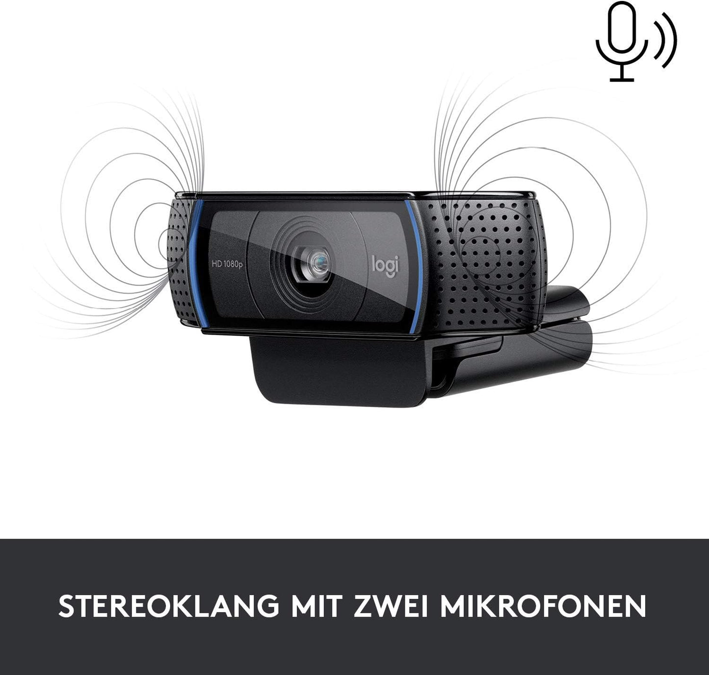 HD Pro Webcam C920 mit Autofokus, Webcam