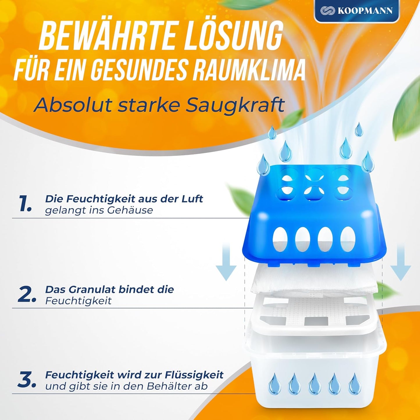Ultra Fresh Luftentfeuchter, 4 Stück