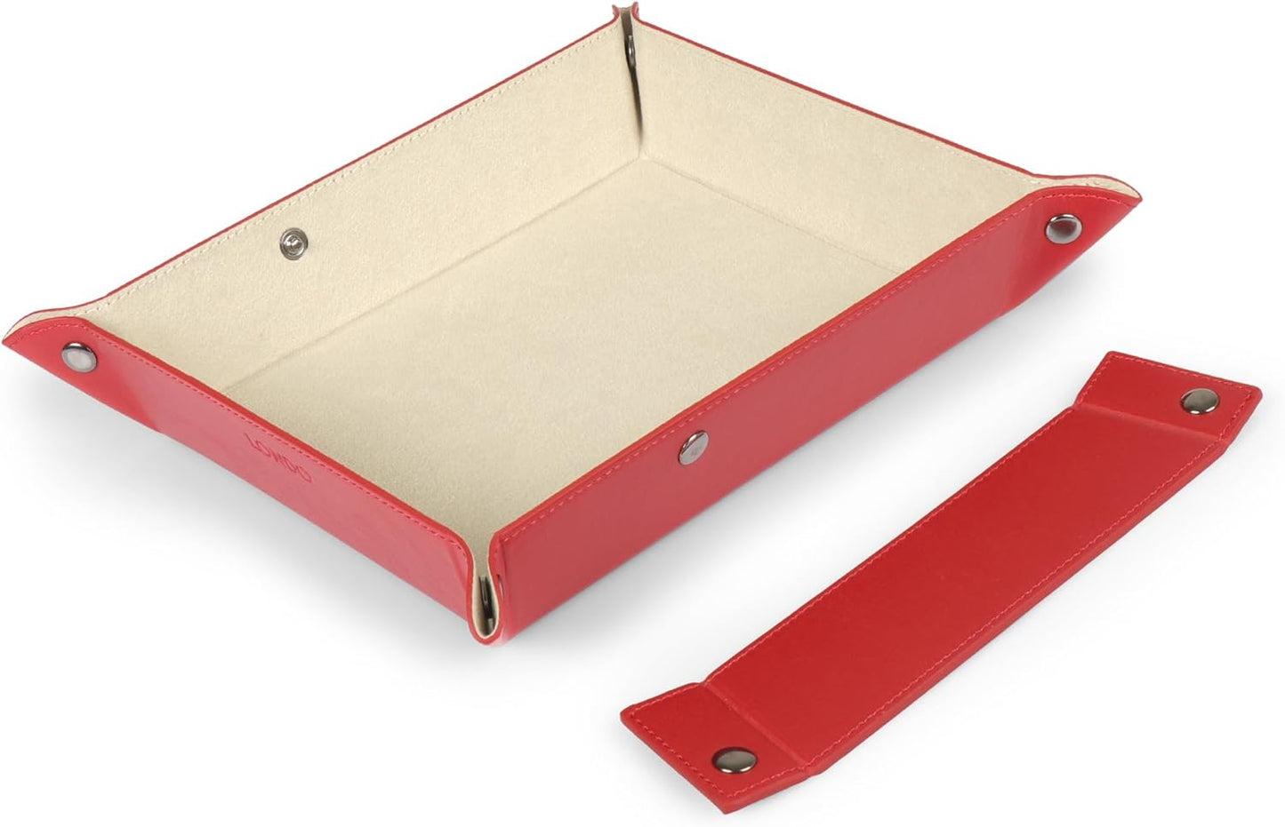 Hosentaschendepot Organizer, Rot 24 x 20 x 5 cm