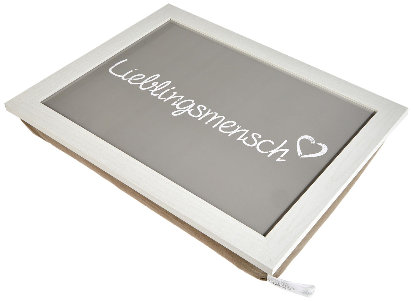 Kissen-Tablett Lieblingsmensch