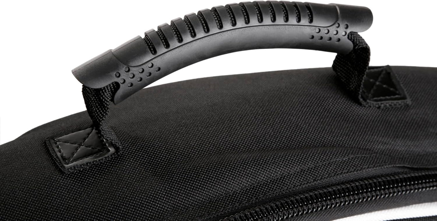 Gepolsterte Westerngitarrentasche Gigbag, Schwarz